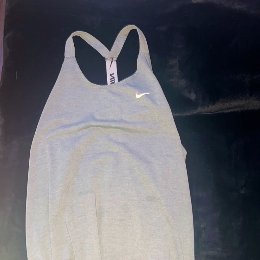 Grey nike sports tank top for sale!!